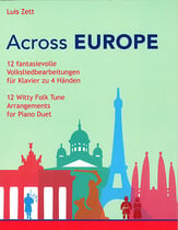 Across Europe piano sheet music cover
